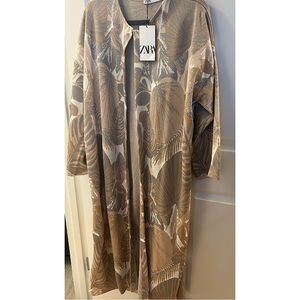 Zara Vintage Patterned Robe 👘